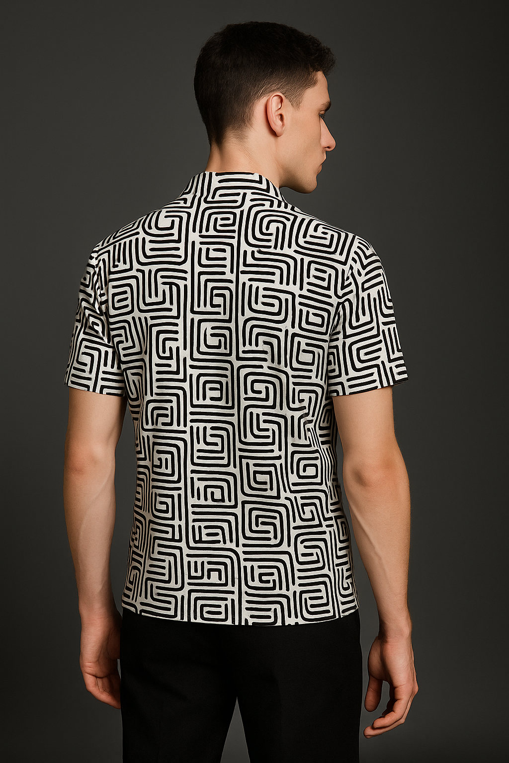 Men Printed Casual Multicolor Shirt