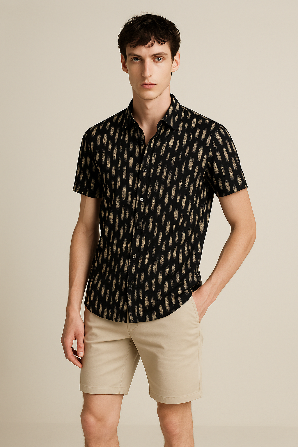 Men Printed Casual Multicolor Shirt